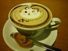 夢厨房 チュ♪のデザインカプチーノ